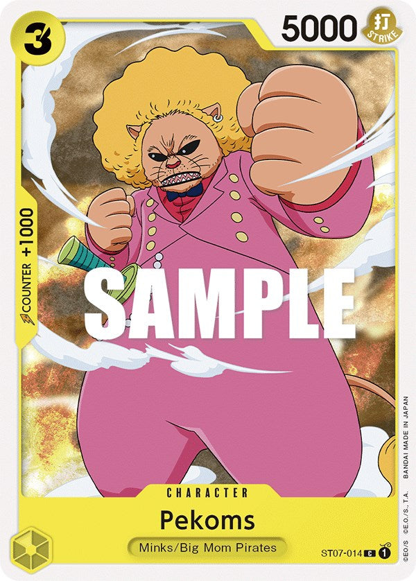 Pekoms [Starter Deck: Big Mom Pirates] | Cards and Coasters CA