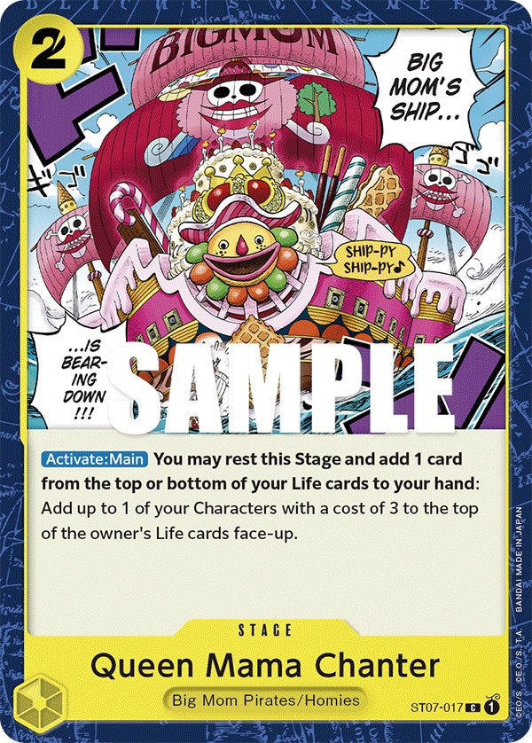 Queen Mama Chanter [Starter Deck: Big Mom Pirates] | Cards and Coasters CA