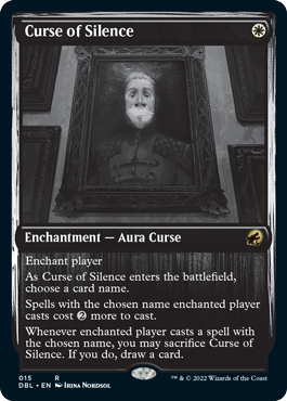 Curse of Silence [Innistrad: Double Feature] | Cards and Coasters CA