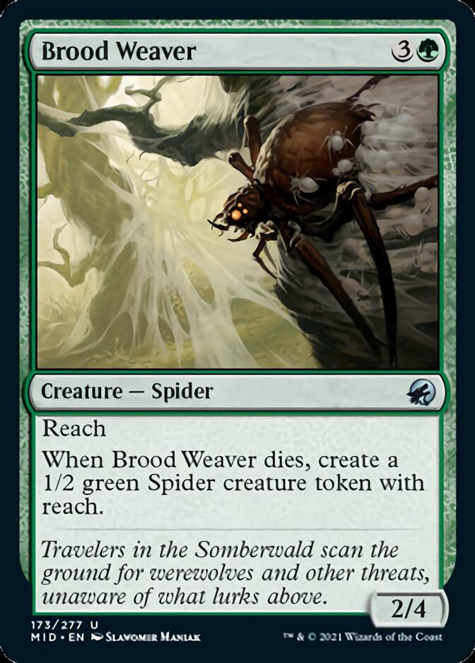 Brood Weaver [Innistrad: Midnight Hunt] | Cards and Coasters CA