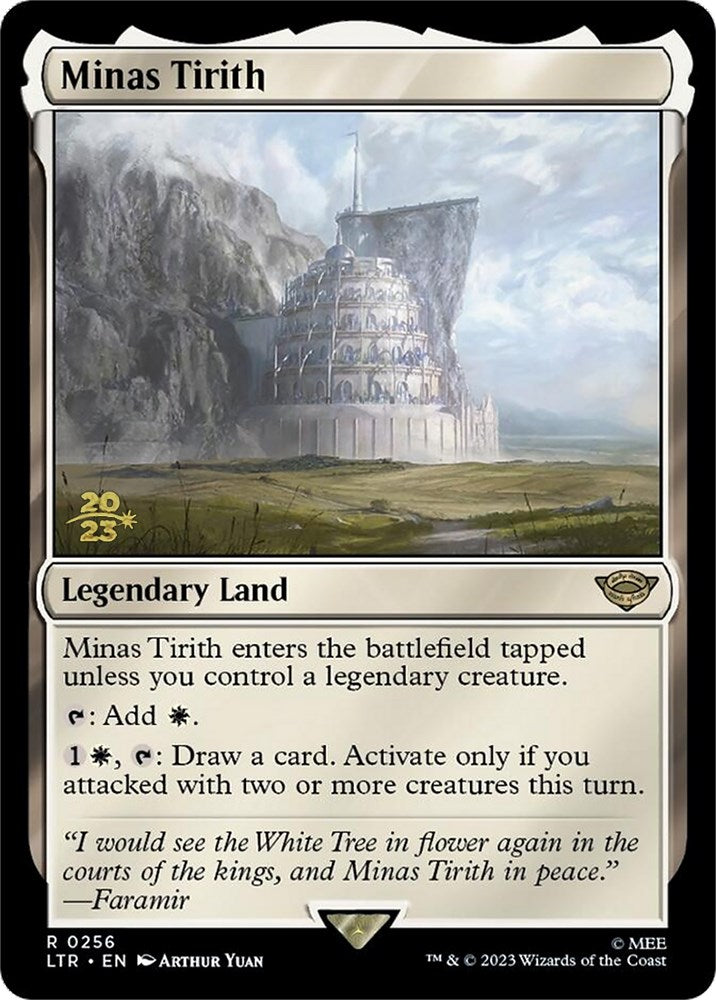 Minas Tirith [The Lord of the Rings: Tales of Middle-Earth Prerelease Promos] | Cards and Coasters CA