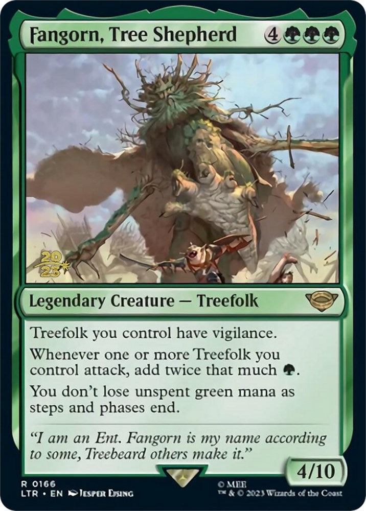 Fangorn, Tree Shepherd [The Lord of the Rings: Tales of Middle-Earth Prerelease Promos] | Cards and Coasters CA