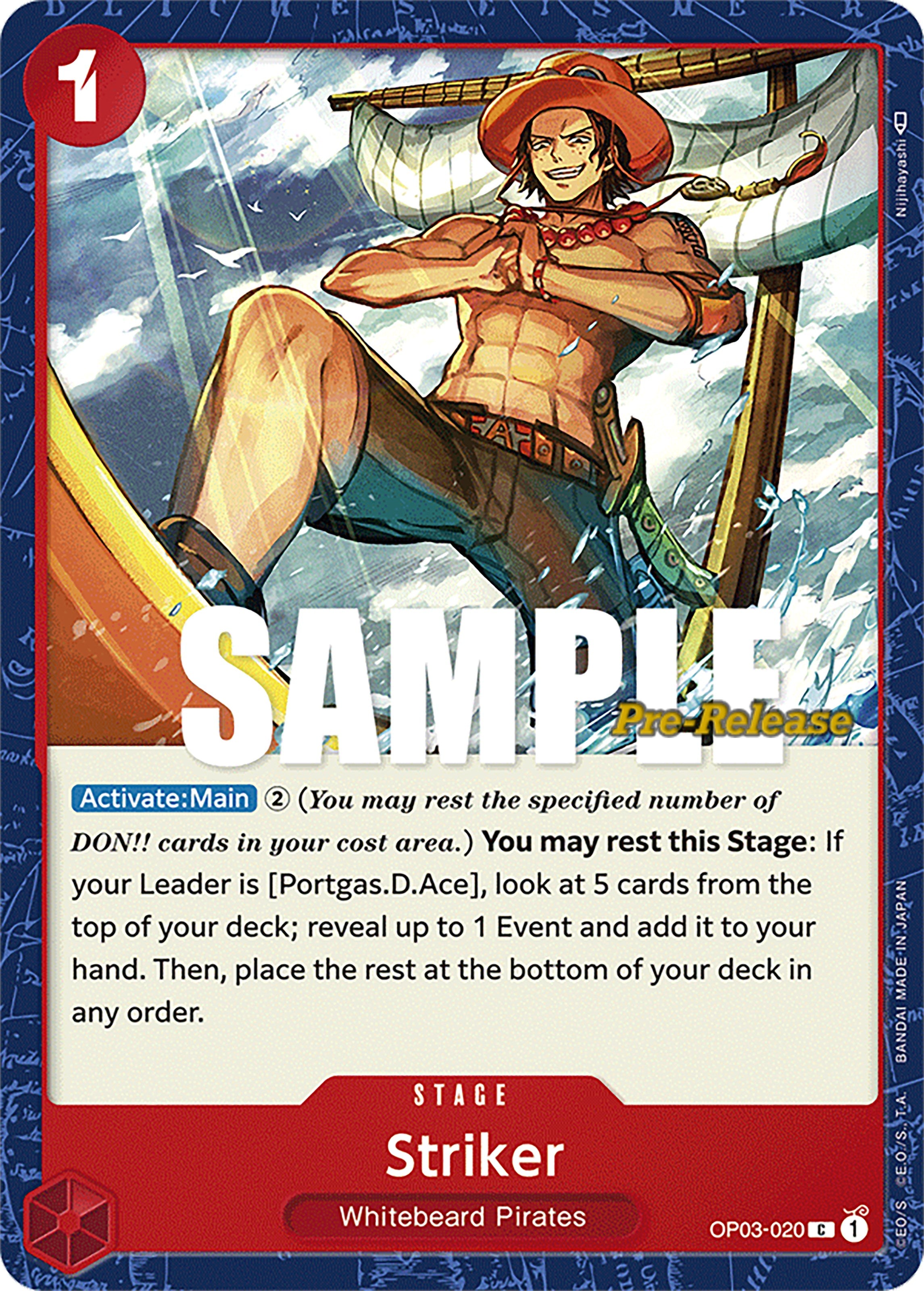 Striker [Pillars of Strength Pre-Release Cards] | Cards and Coasters CA