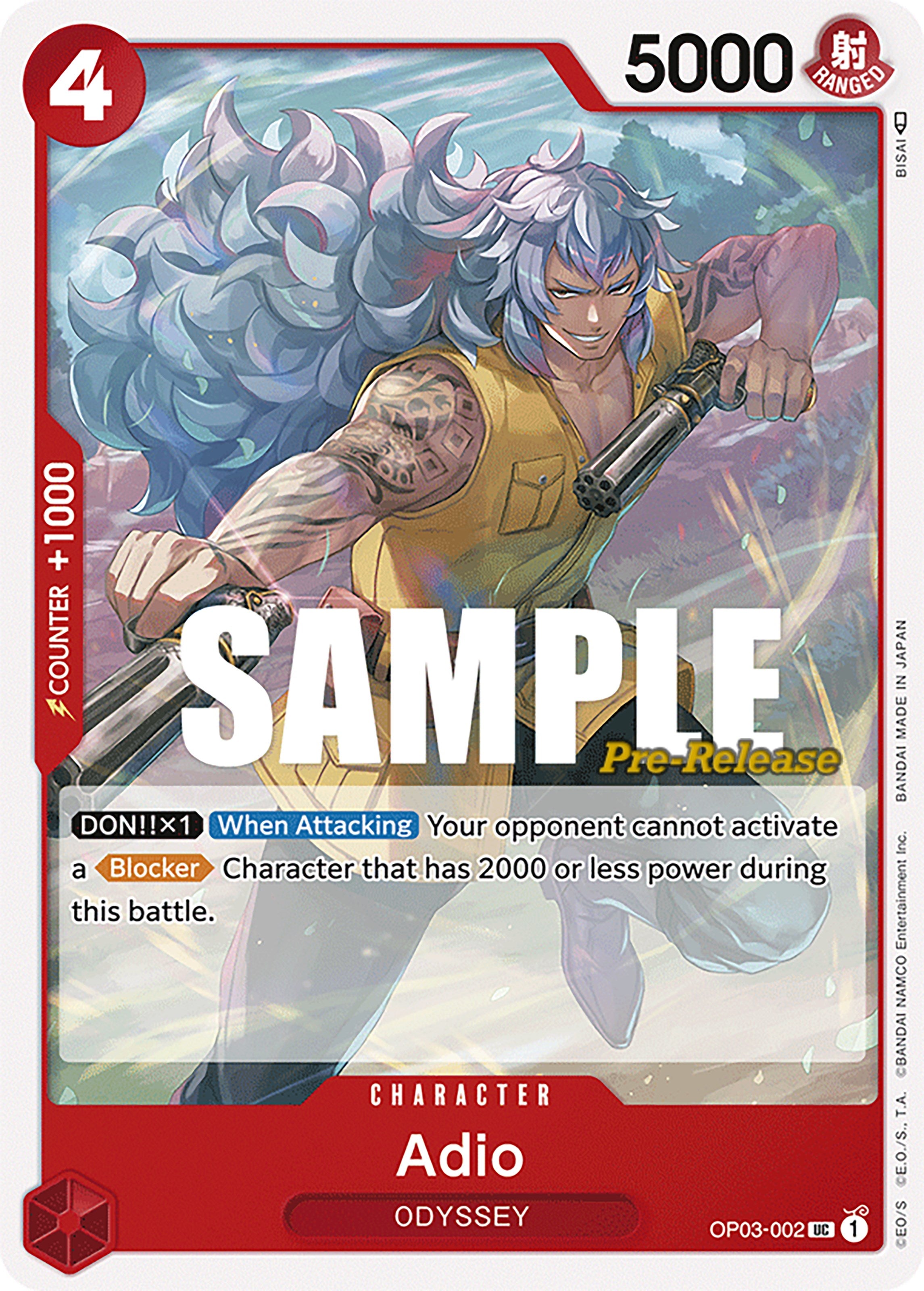 Adio [Pillars of Strength Pre-Release Cards] | Cards and Coasters CA
