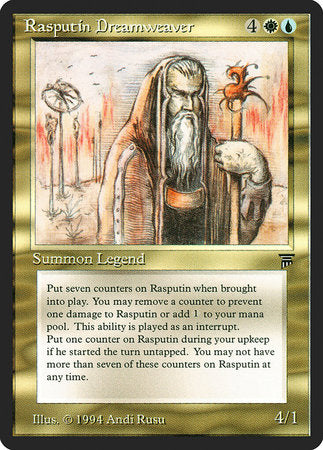 Rasputin Dreamweaver [Legends] | Cards and Coasters CA