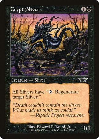Crypt Sliver [Legions] | Cards and Coasters CA