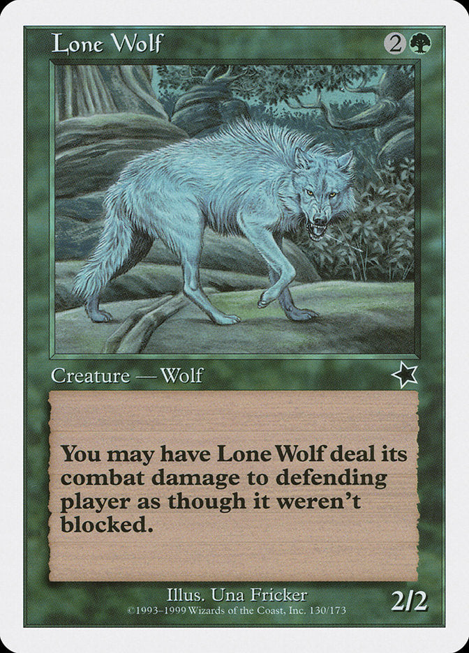 Lone Wolf [Starter 1999] | Cards and Coasters CA