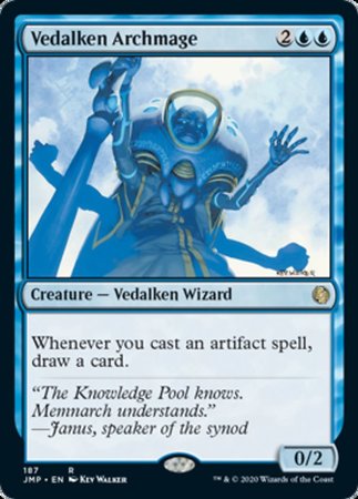 Vedalken Archmage [Jumpstart] | Cards and Coasters CA