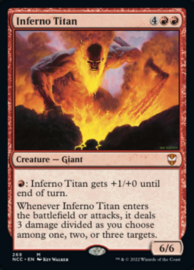 Inferno Titan [Streets of New Capenna Commander] | Cards and Coasters CA