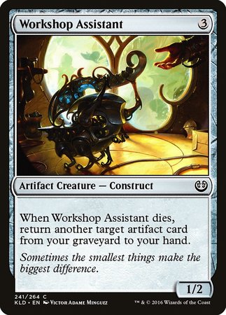 Workshop Assistant [Kaladesh] | Cards and Coasters CA