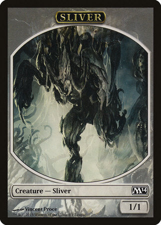 Sliver Token (League) [League Tokens 2013] | Cards and Coasters CA