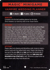 Vampire Wedding Planner (Magic Minigame) [Innistrad: Crimson Vow Minigame] | Cards and Coasters CA
