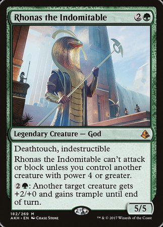 Rhonas the Indomitable [Amonkhet] | Cards and Coasters CA