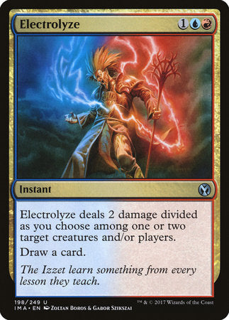 Electrolyze [Iconic Masters] | Cards and Coasters CA