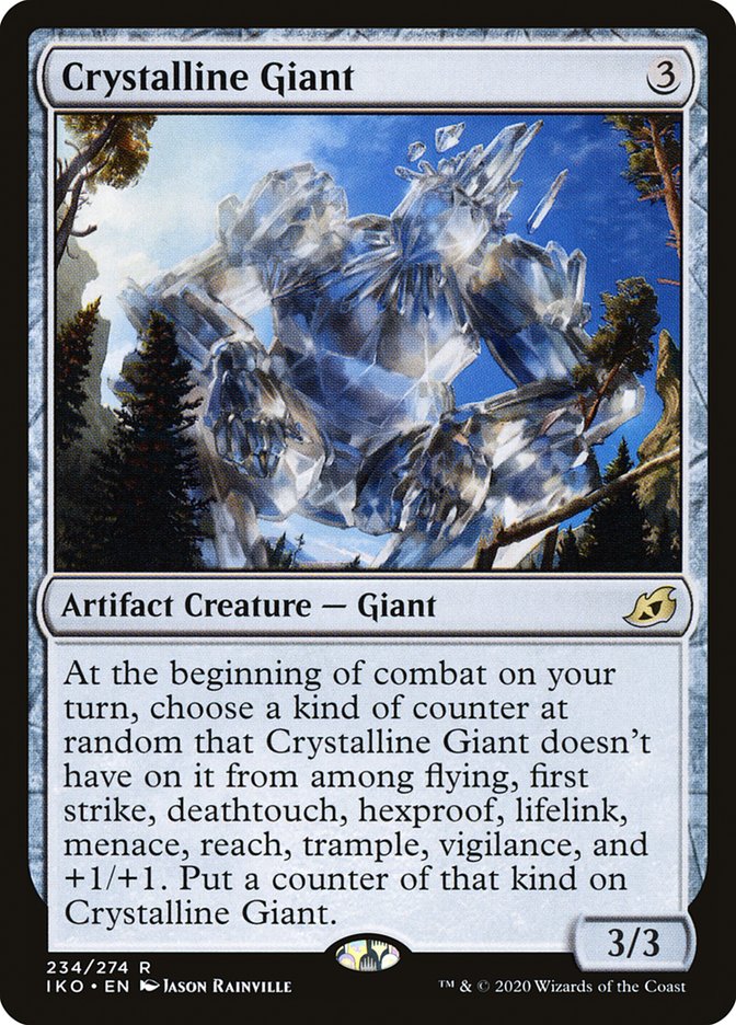 Crystalline Giant [Ikoria: Lair of Behemoths] | Cards and Coasters CA