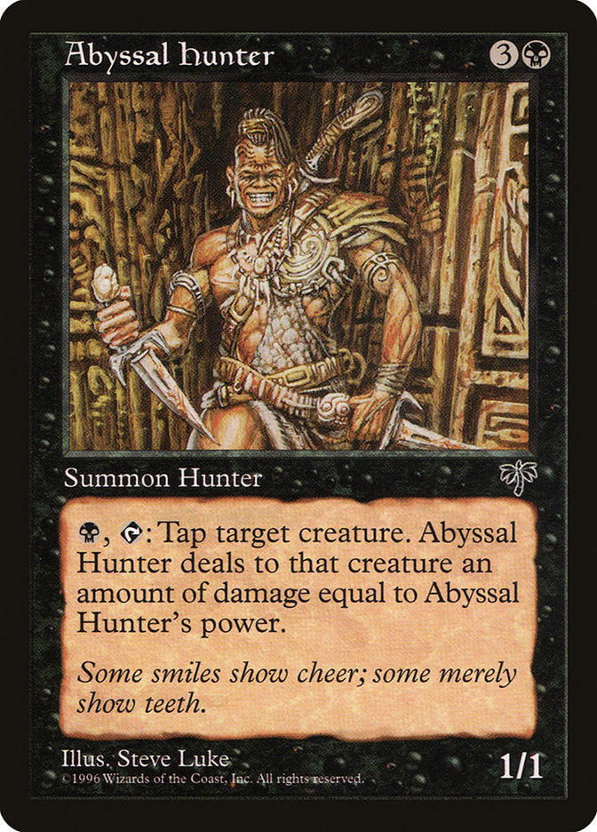 Abyssal Hunter [Mirage] | Cards and Coasters CA