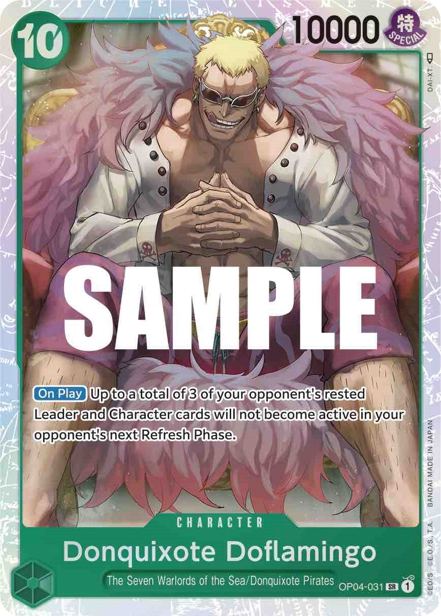 Donquixote Doflamingo [Kingdoms of Intrigue] | Cards and Coasters CA