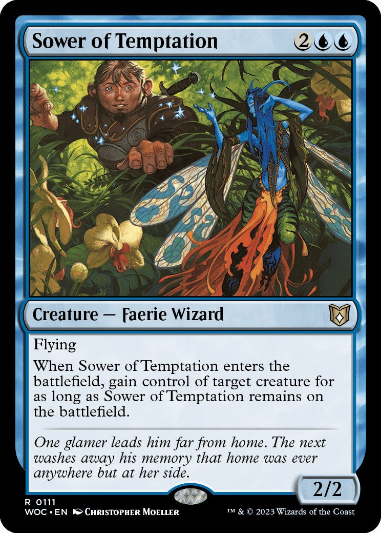 Sower of Temptation [Wilds of Eldraine Commander] | Cards and Coasters CA