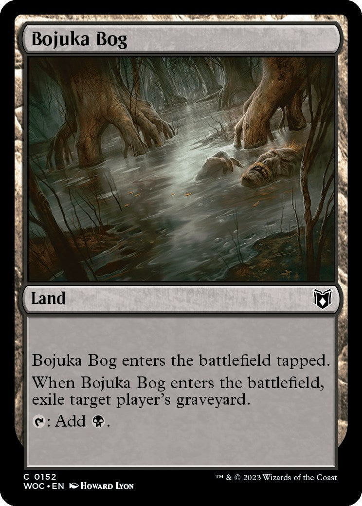 Bojuka Bog [Wilds of Eldraine Commander] | Cards and Coasters CA