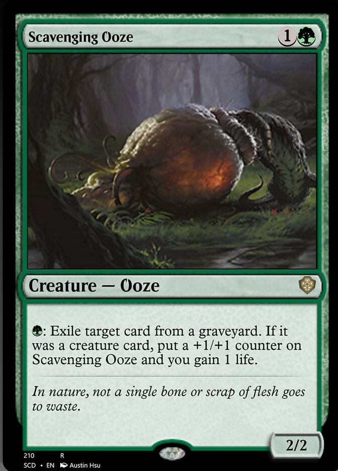 Scavenging Ooze [Starter Commander Decks] | Cards and Coasters CA