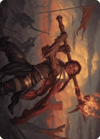 Imodane, the Pyrohammer Art Card [Wilds of Eldraine Art Series] | Cards and Coasters CA