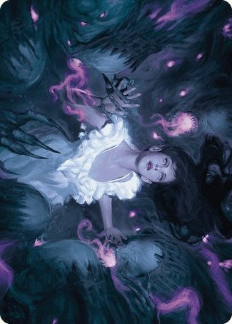Neva, Stalked by Nightmares Art Card [Wilds of Eldraine Art Series] | Cards and Coasters CA