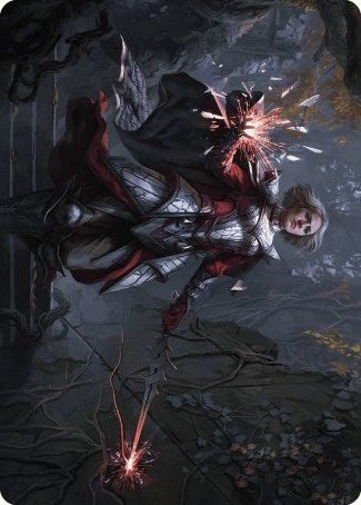 Rowan, Scion of War Art Card (31/81) [Wilds of Eldraine Art Series] | Cards and Coasters CA