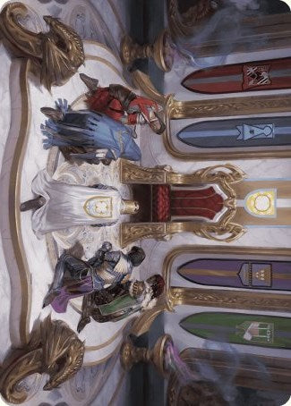 Throne of Eldraine Art Card [Wilds of Eldraine Art Series] | Cards and Coasters CA