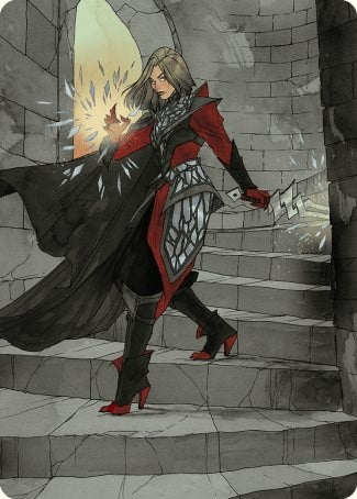 Rowan, Scion of War Art Card (59/81) [Wilds of Eldraine Art Series] | Cards and Coasters CA