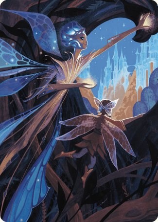 Kindred Discovery Art Card [Wilds of Eldraine Art Series] | Cards and Coasters CA