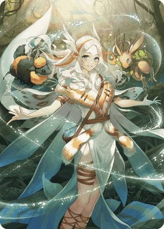 Greater Auramancy Anime Art Card [Wilds of Eldraine Art Series] | Cards and Coasters CA