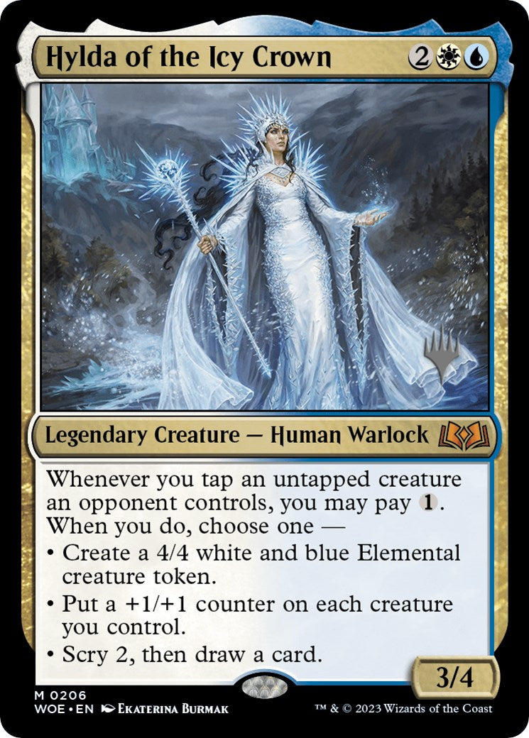 Hylda of the Icy Crown (Promo Pack) [Wilds of Eldraine Promos] | Cards and Coasters CA