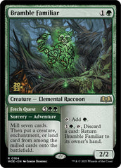 Bramble Familiar // Fetch Quest [Wilds of Eldraine Prerelease Promos] | Cards and Coasters CA