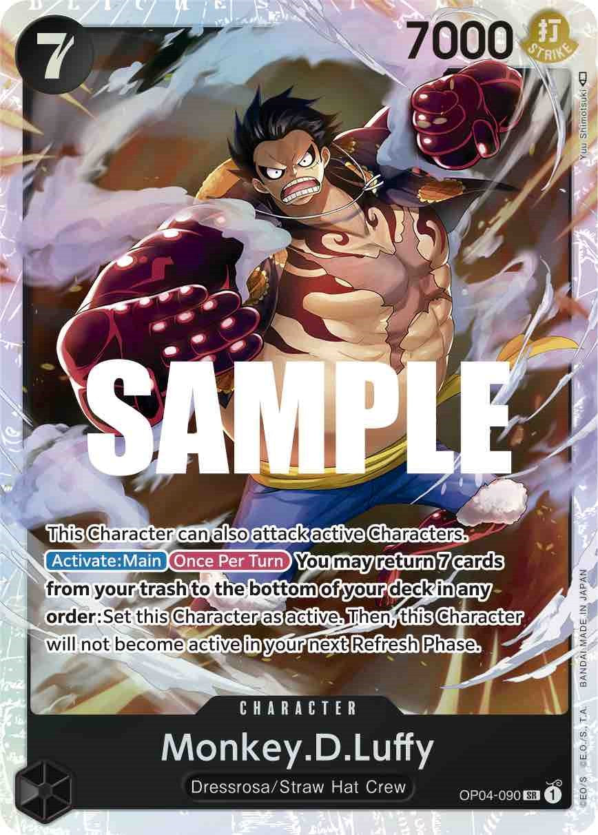 Monkey.D.Luffy [Kingdoms of Intrigue] | Cards and Coasters CA