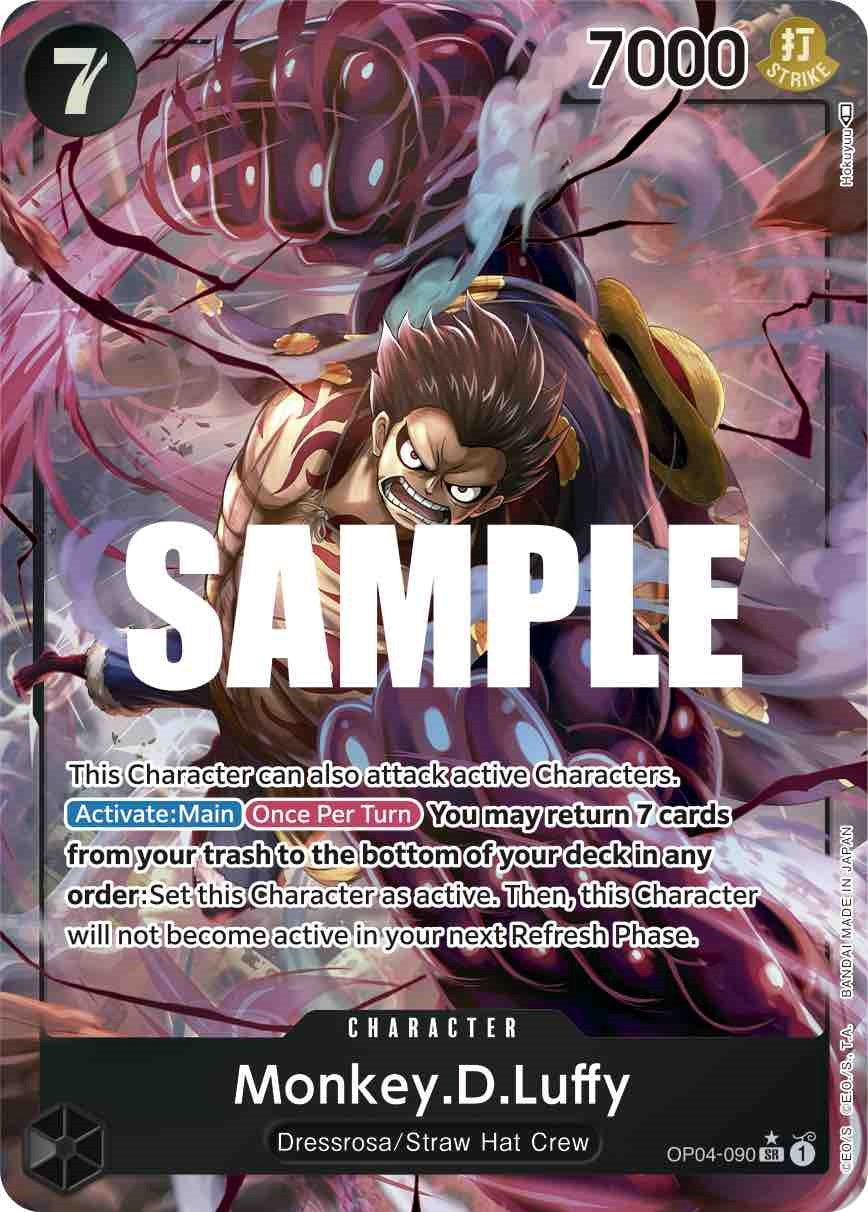 Monkey.D.Luffy (Alternate Art) [Kingdoms of Intrigue] | Cards and Coasters CA