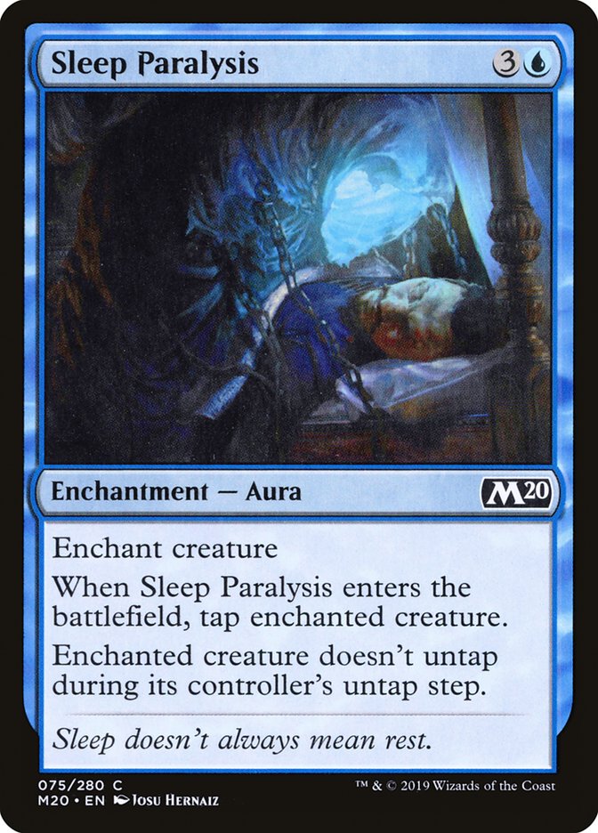 Sleep Paralysis [Core Set 2020] | Cards and Coasters CA