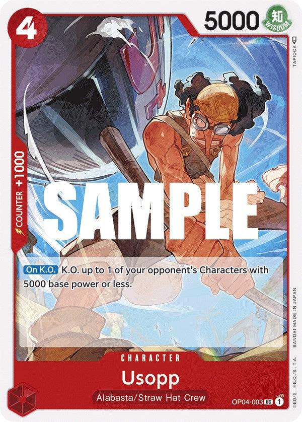 Usopp [Kingdoms of Intrigue] | Cards and Coasters CA