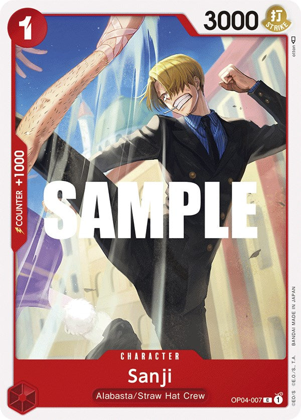 Sanji [Kingdoms of Intrigue] | Cards and Coasters CA