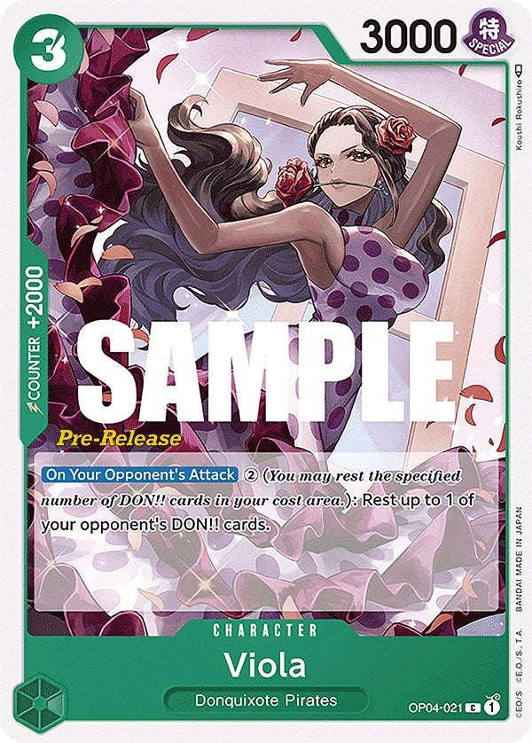 Viola [Kingdoms of Intrigue Pre-Release Cards] | Cards and Coasters CA