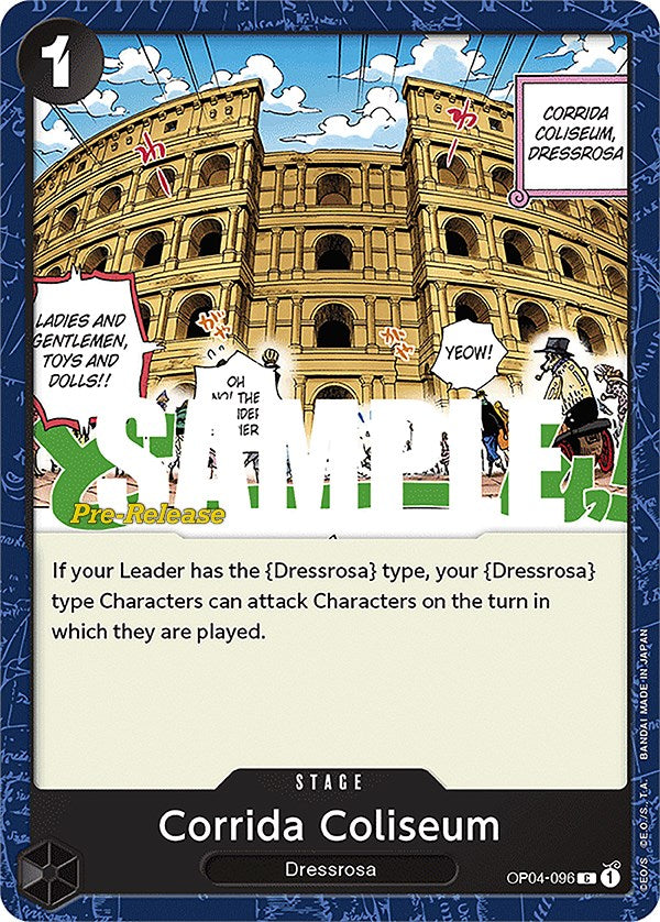 Corrida Coliseum [Kingdoms of Intrigue Pre-Release Cards] | Cards and Coasters CA