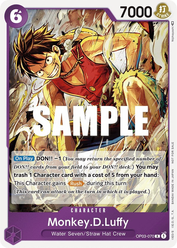 Monkey.D.Luffy (Dash Pack) [Kingdoms of Intrigue] | Cards and Coasters CA