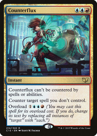 Counterflux [Commander 2015] | Cards and Coasters CA