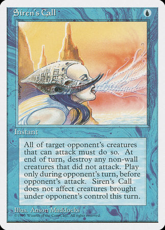 Siren's Call [Fourth Edition] | Cards and Coasters CA