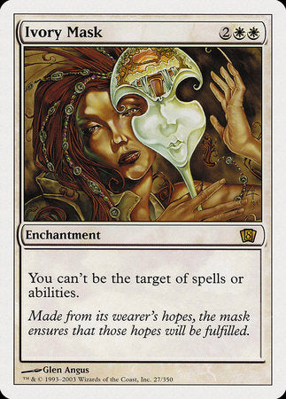 Ivory Mask [Eighth Edition] | Cards and Coasters CA