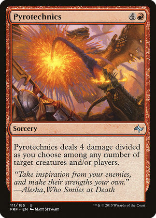 Pyrotechnics [Fate Reforged] | Cards and Coasters CA