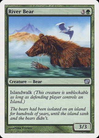 River Bear [Ninth Edition] | Cards and Coasters CA