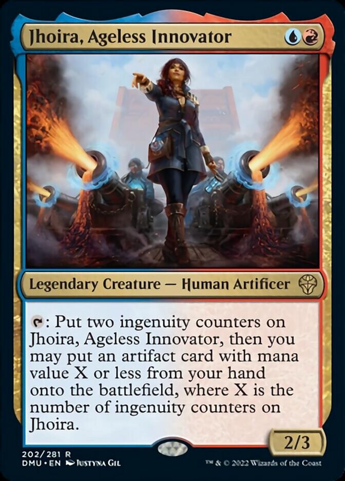 Jhoira, Ageless Innovator [Dominaria United] | Cards and Coasters CA