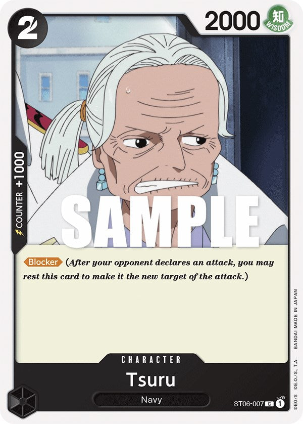 Tsuru [Starter Deck: Absolute Justice] | Cards and Coasters CA