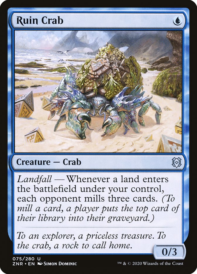 Ruin Crab [Zendikar Rising] | Cards and Coasters CA