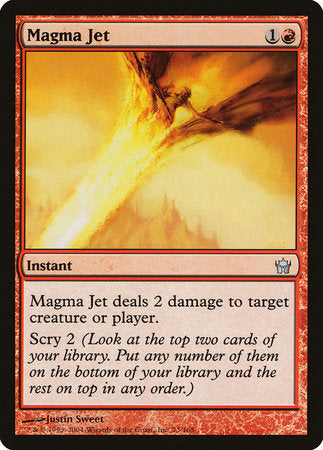 Magma Jet [Fifth Dawn] | Cards and Coasters CA